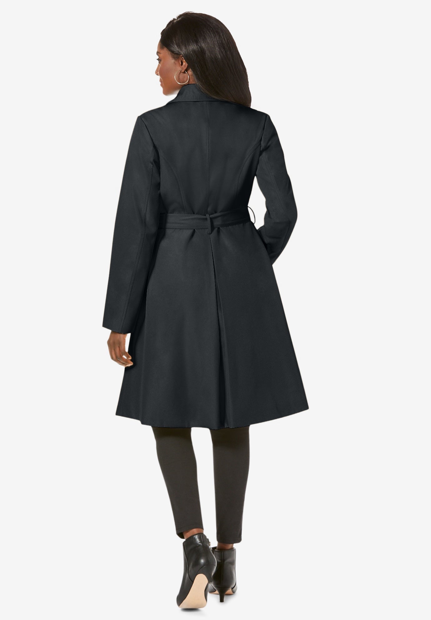 Pleated Trench Coat image number 1