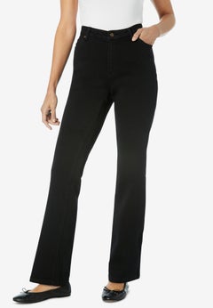 Bootcut Stretch Comfort Denim Five-Pocket Jeans
