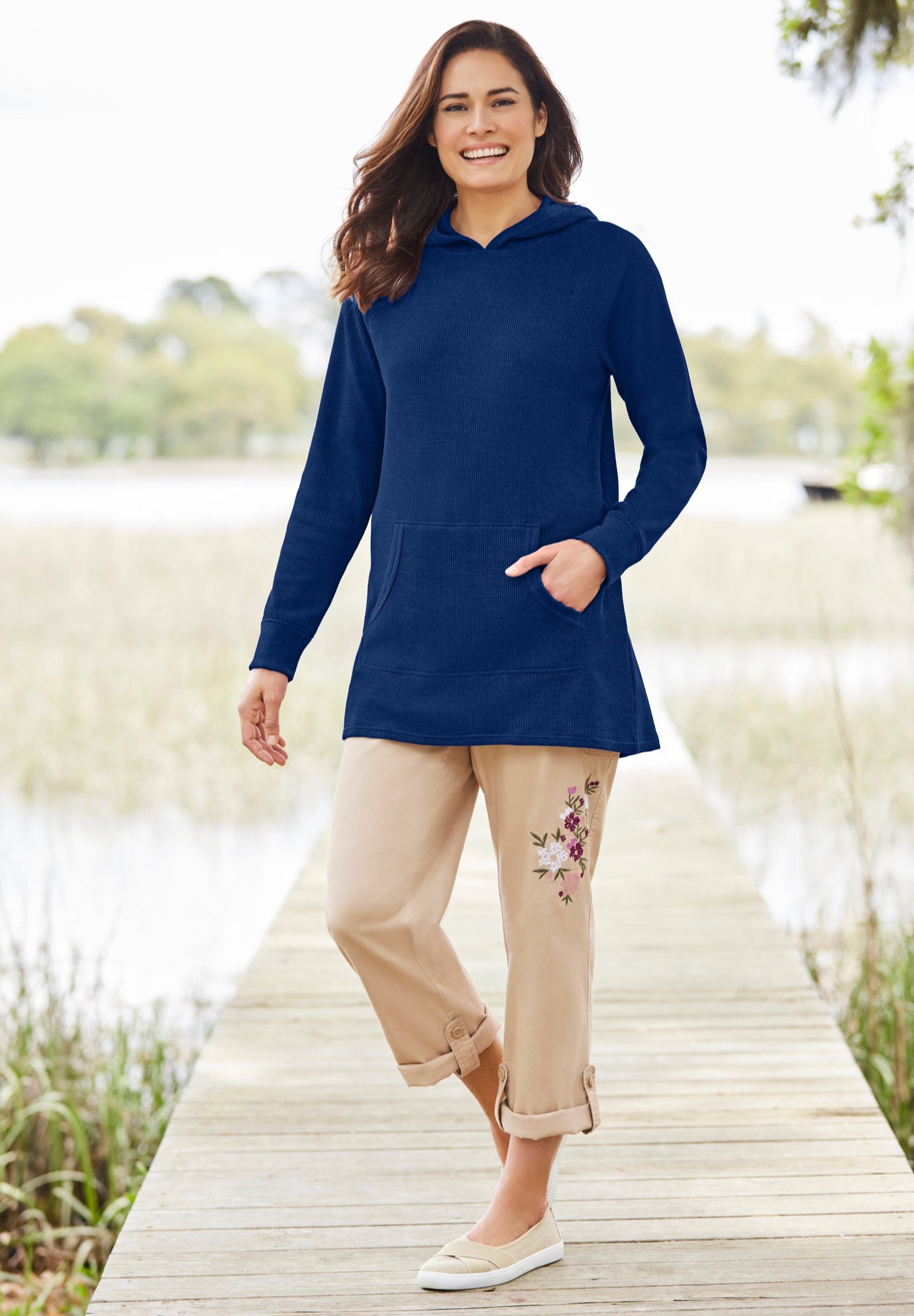 Waffle-Thermal Hoodie image number 5