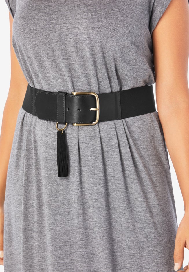 Stretch Tassel Belt image number 1