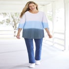 French Terry Tie-Sleeve Sweatshirt image number null