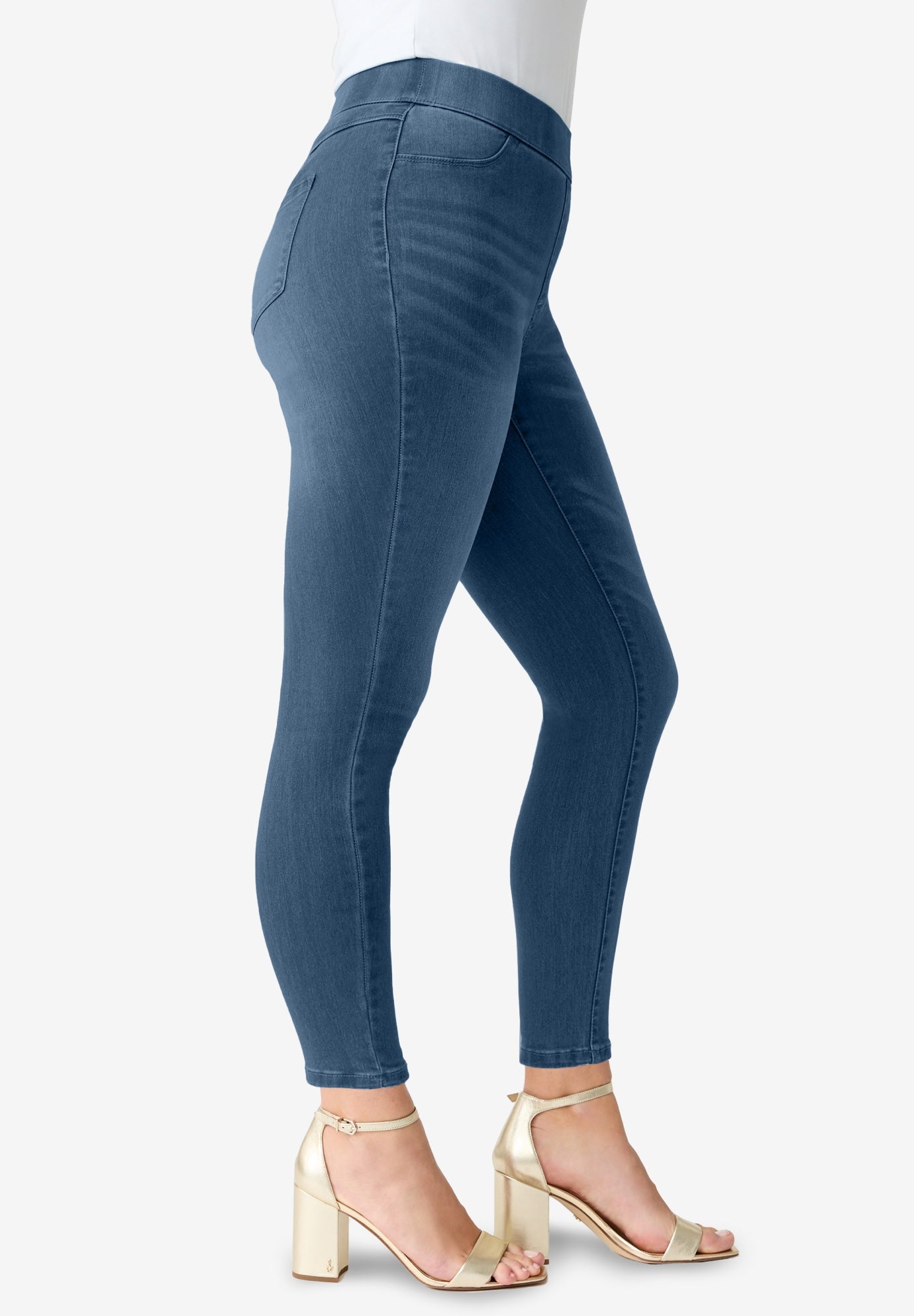 Plus Size 360° Stretch Jegging image number 0