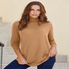 Plus Size CashMORE Turtleneck Sweater image number 0