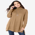 Plus Size CashMORE Turtleneck Sweater image number 1