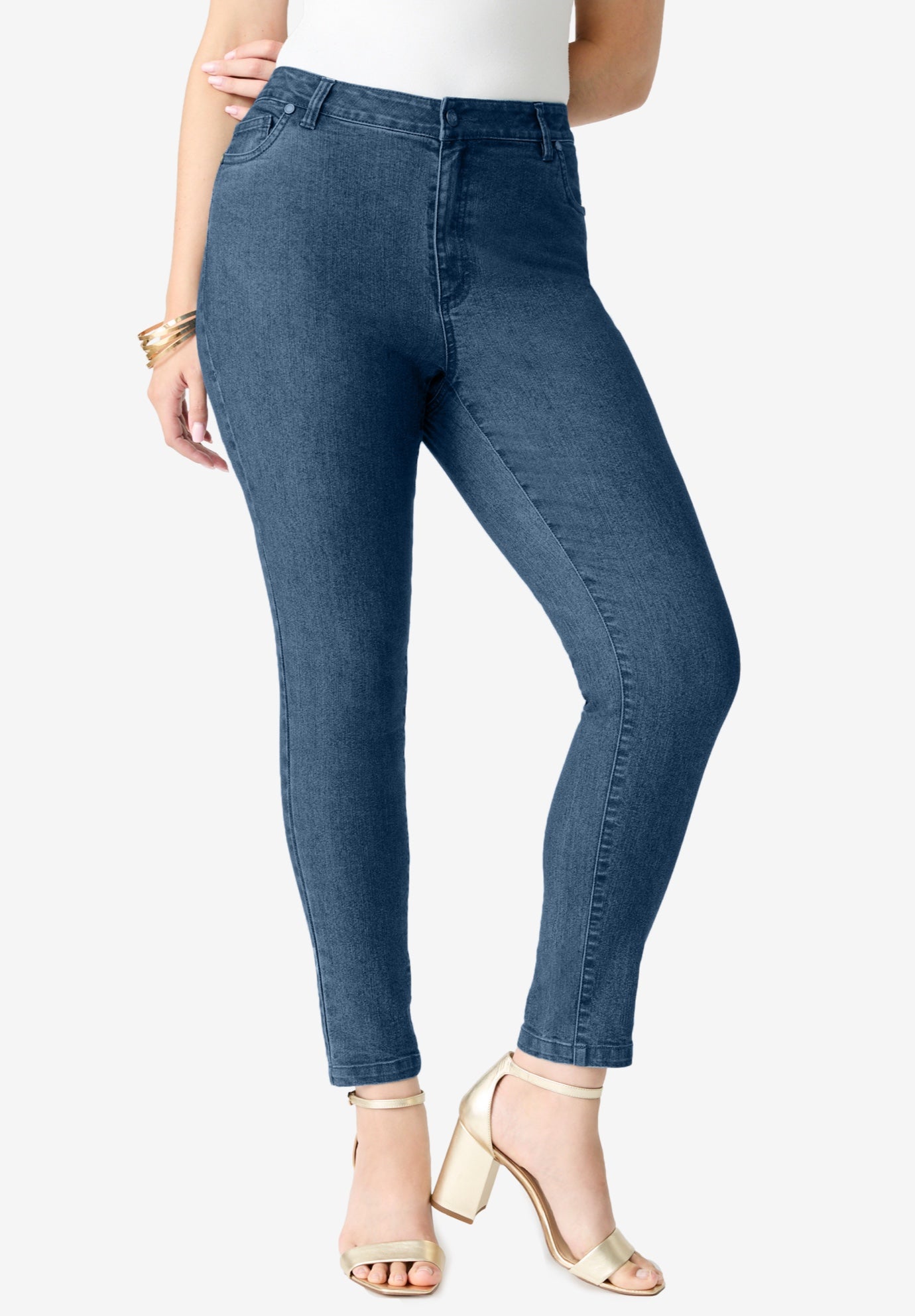 Plus Size 24/7 Stretch Slim Jean image number 0