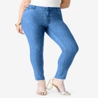 Plus Size Classic Stretch Slim Jean image number null