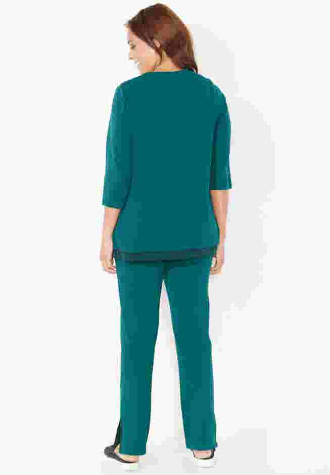 Suprema® Top and Pant Set image number 1
