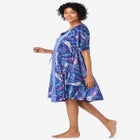 Short Sweeping Printed Lounger image number null