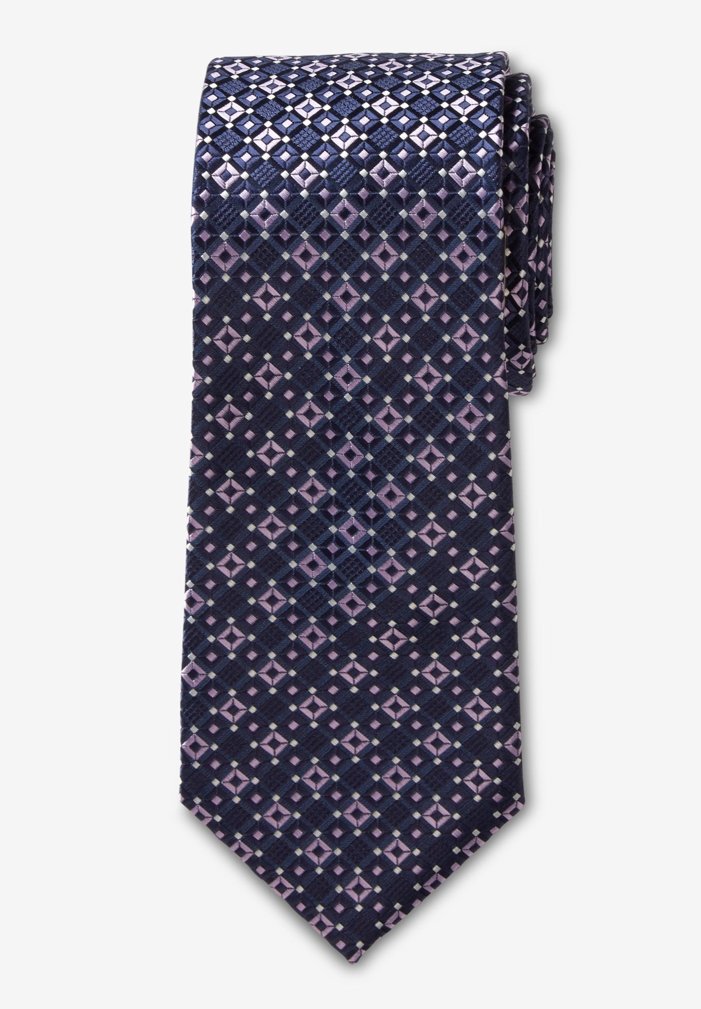 KS Signature Extra Long Classic Geo Tie image number 0