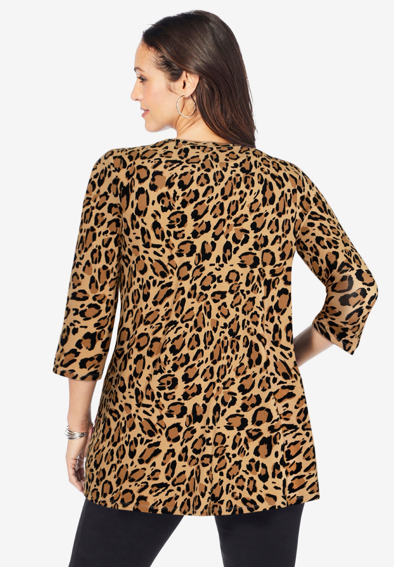 Stretch Knit Swing Tunic image number 2