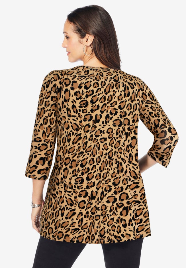 Stretch Knit Swing Tunic image number 2