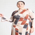 Relaxed Knit Maxi Dress image number null