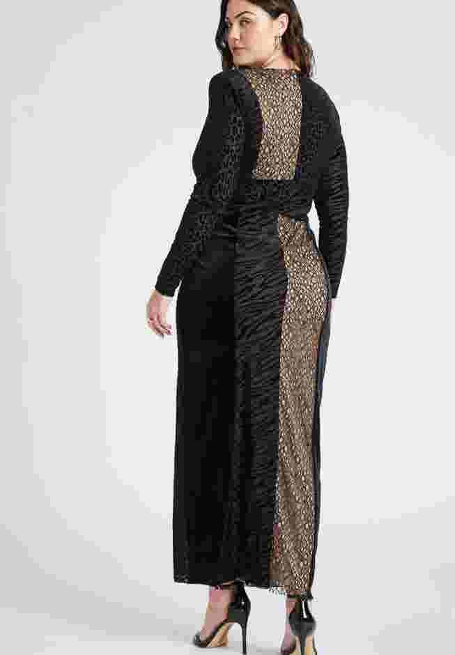 Patchwork Maxi Dress image number 1
