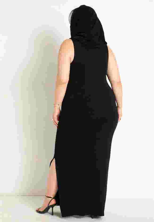 Sleeveless Hooded Dress image number 2