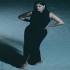 Sleeveless Hooded Dress image number null