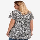 Shirred Scoop Neck Tunic image number null