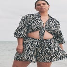 Printed Swing Short image number null