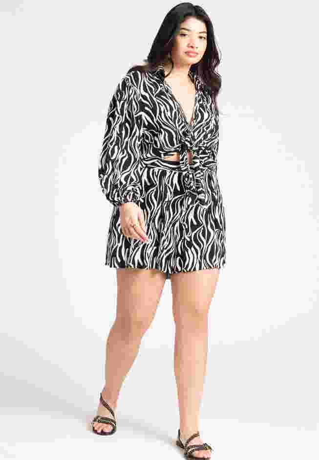 Printed Swing Short image number 0