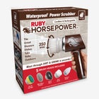 Ruby&reg; Horsepower&trade; Waterproof Rechargeable Power Scrubber image number 4