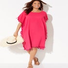 Everly Pom Pom Cover Up Tunic image number null