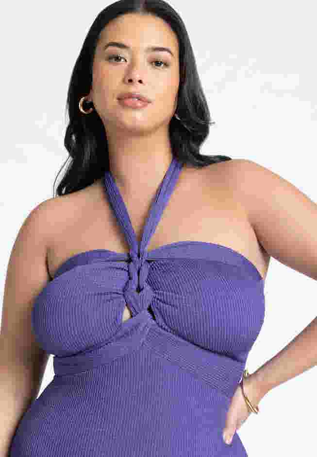 Braided Halter Neck One Piece image number 2