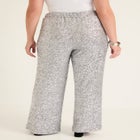 Curvie Fit Sequin Wide-Leg Pants image number null