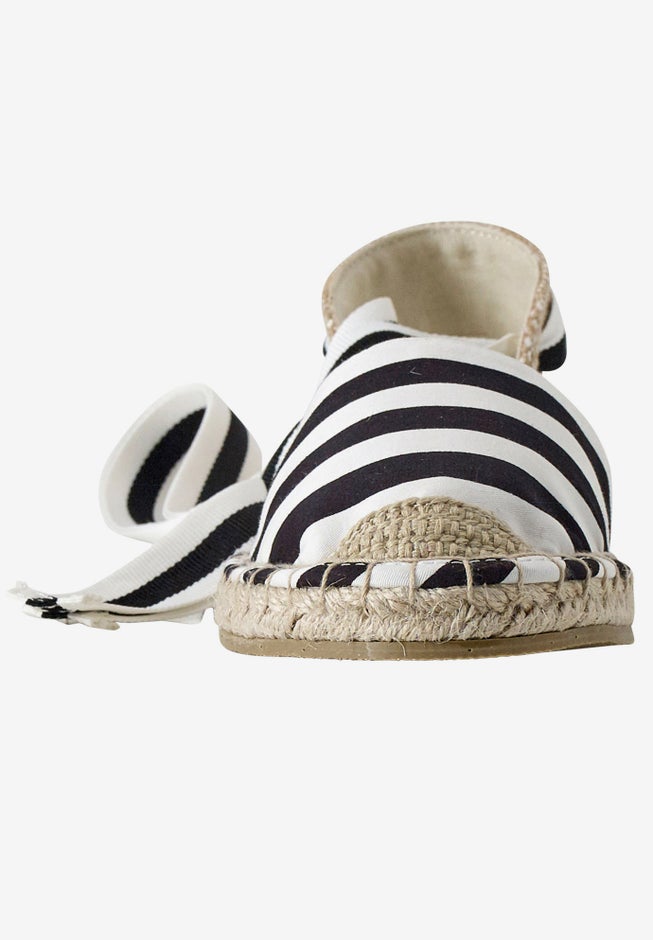 Lace-Up Flat Espadrilles image number 2