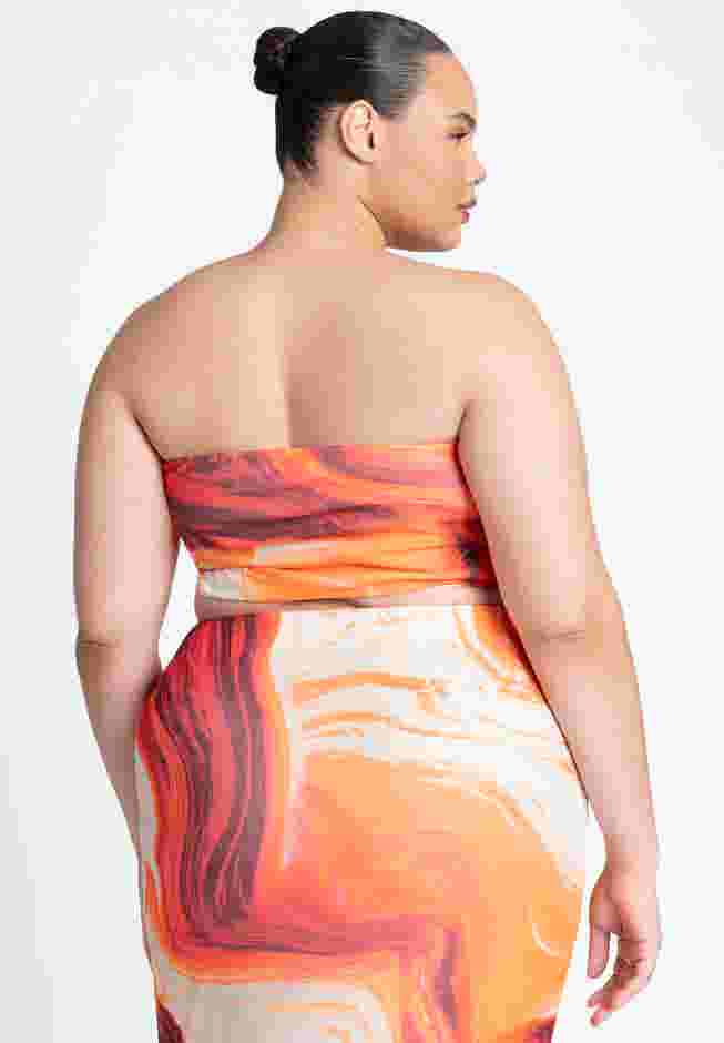 Printed Tube Top image number 2