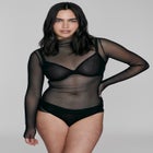 The Mockneck Top - Mesh image number null