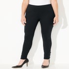 Ponte Lace-Up Legging image number null