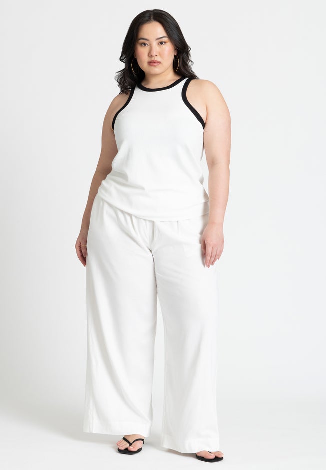 Contrast Racer Tank image number null