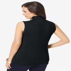 Fine Gauge Mockneck Sweater image number null