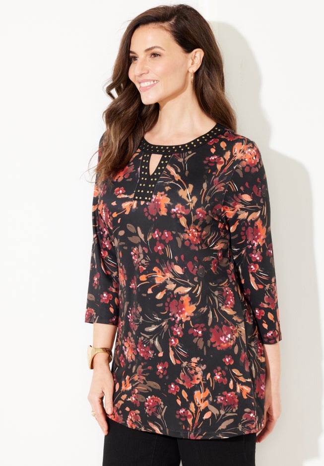 Keyhole Accent Tunic image number 2