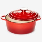 2.8-Qt. Cast Iron Casserole Dish image number null