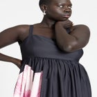 Printed Flower Maxi Dress image number null