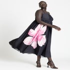 Printed Flower Maxi Dress image number null