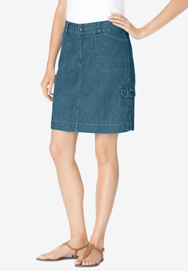 Perfect Denim Skort image number 2