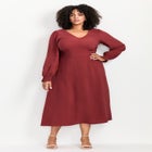 Allure V-Neckline Dress image number 3