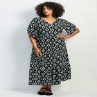 Ivy Tiered Button Front Dress image number 0