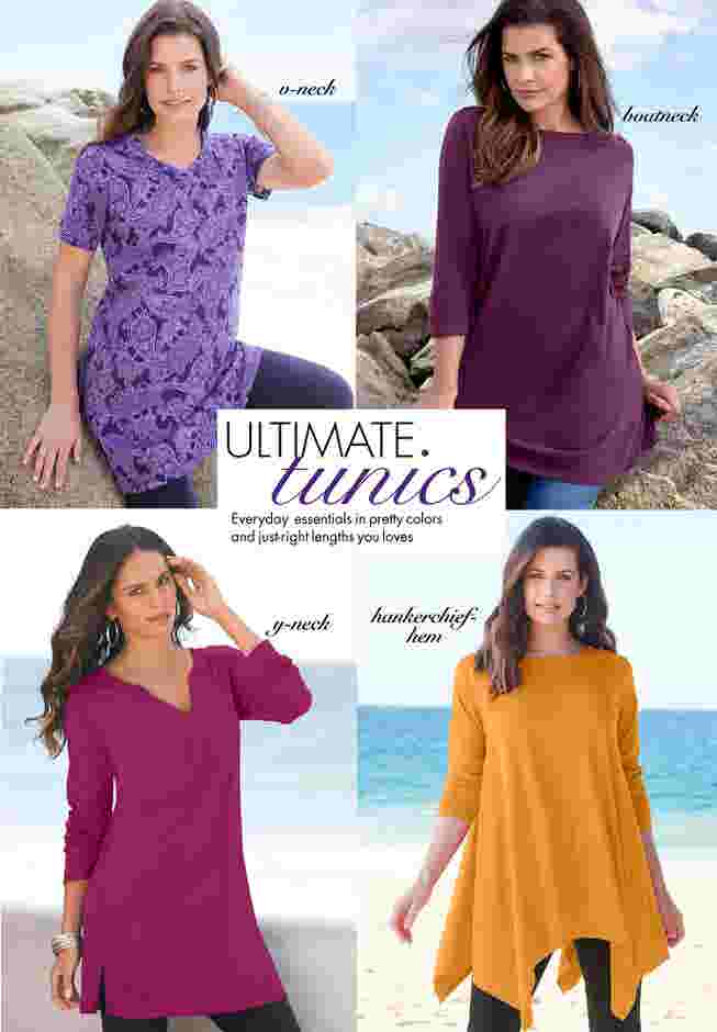 Ultimate Boatneck Tunic with Side Slits image number 4