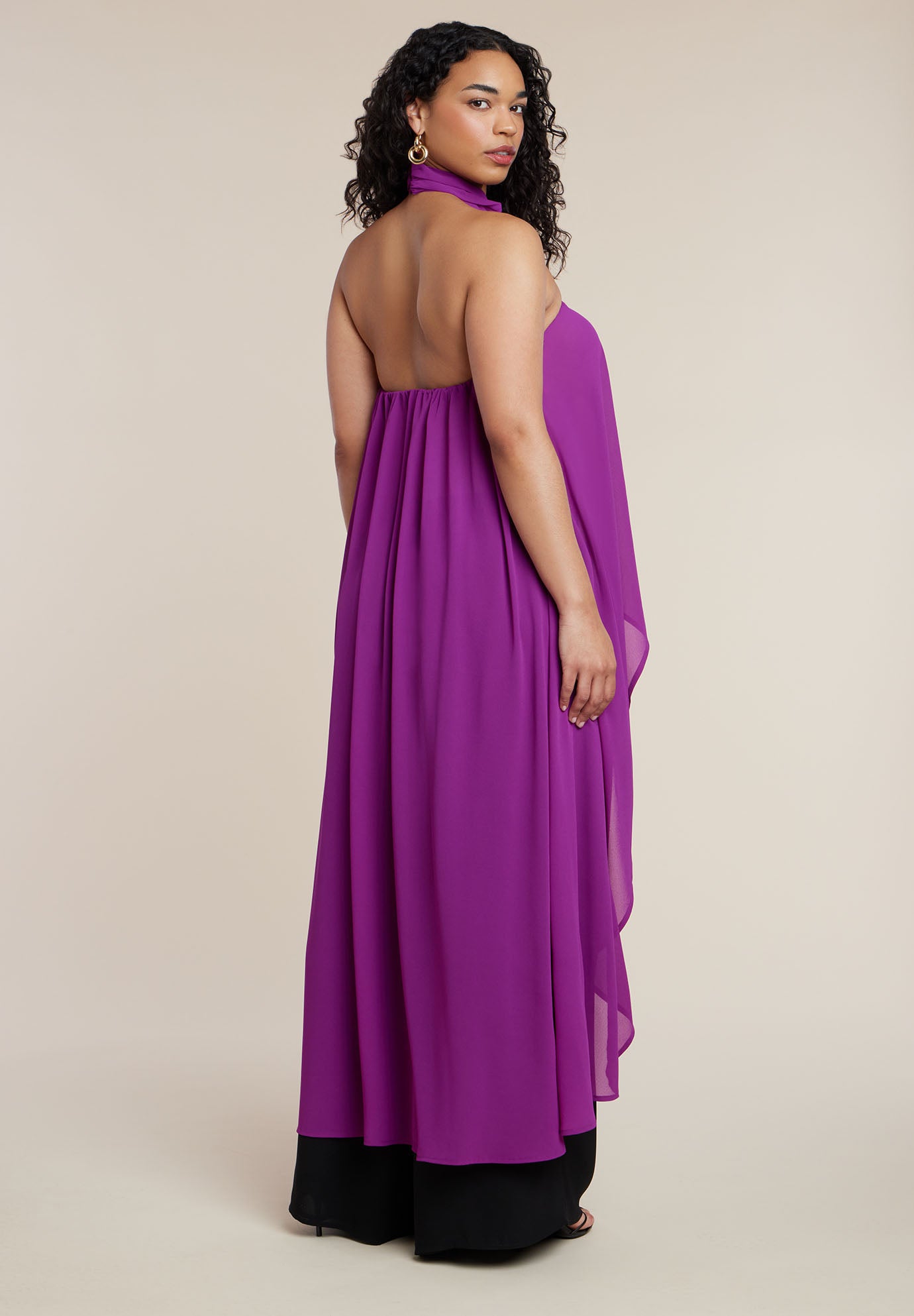 High-Low Halter Top image number 2