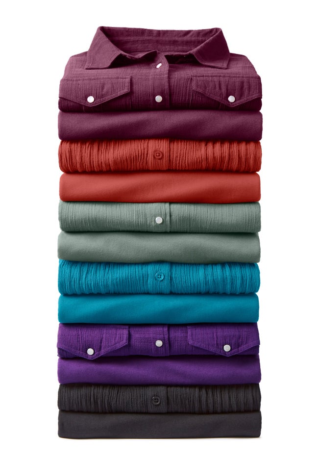 Cotton Gauze Bigshirt image number 3