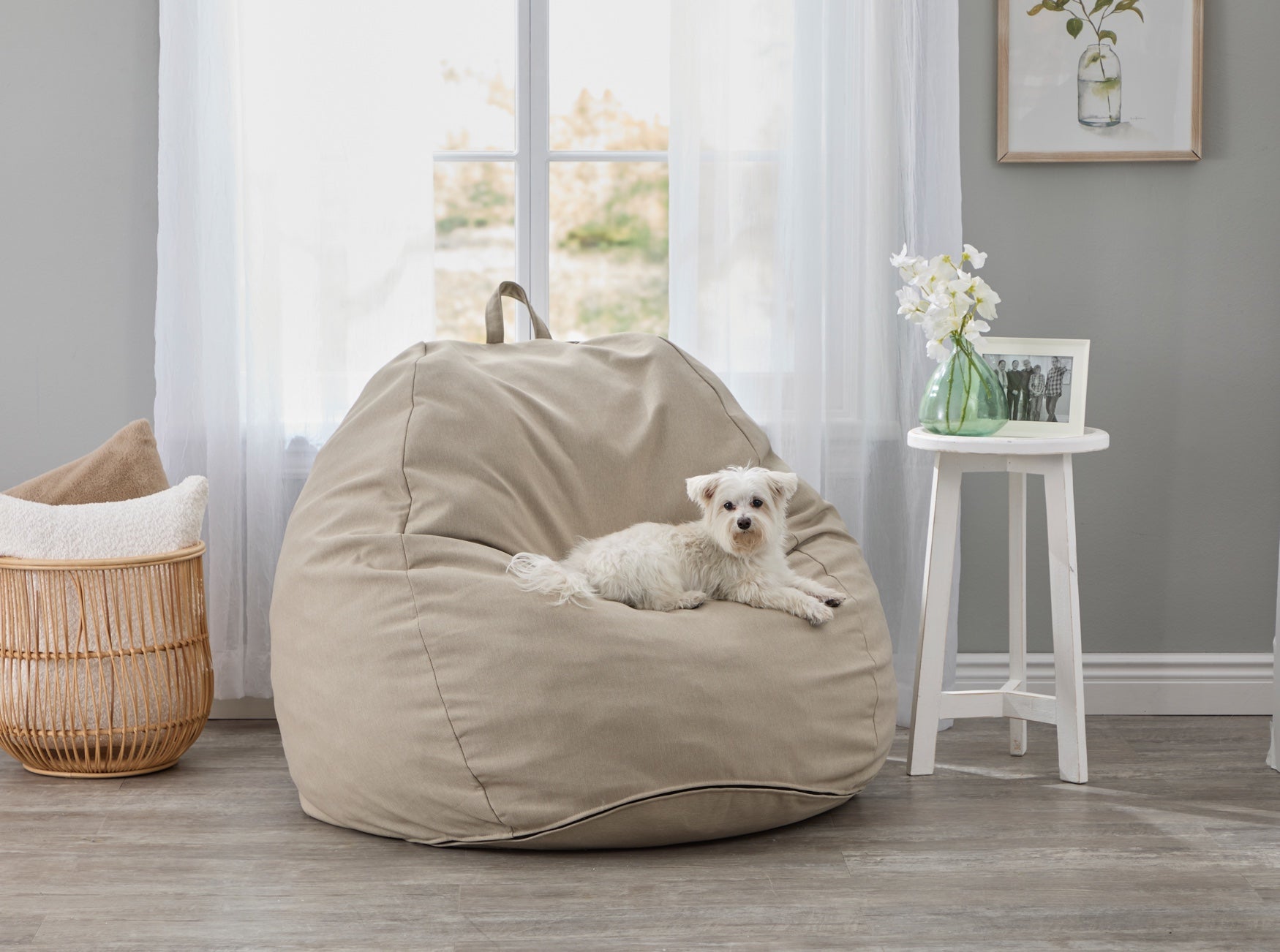 Indoor/Outdoor Bean Bag Chair image number 1