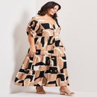 Ivy Tiered Button Front Dress image number 2