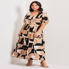 Ivy Tiered Button Front Dress image number 0