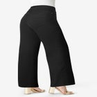 Plus Size 360&deg; Stretch Wide Leg Jean image number null