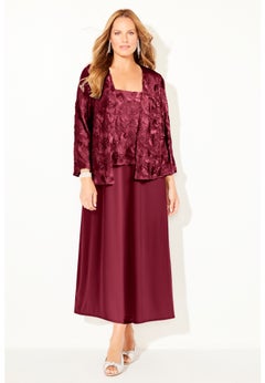 Embroidered Jacket Dress