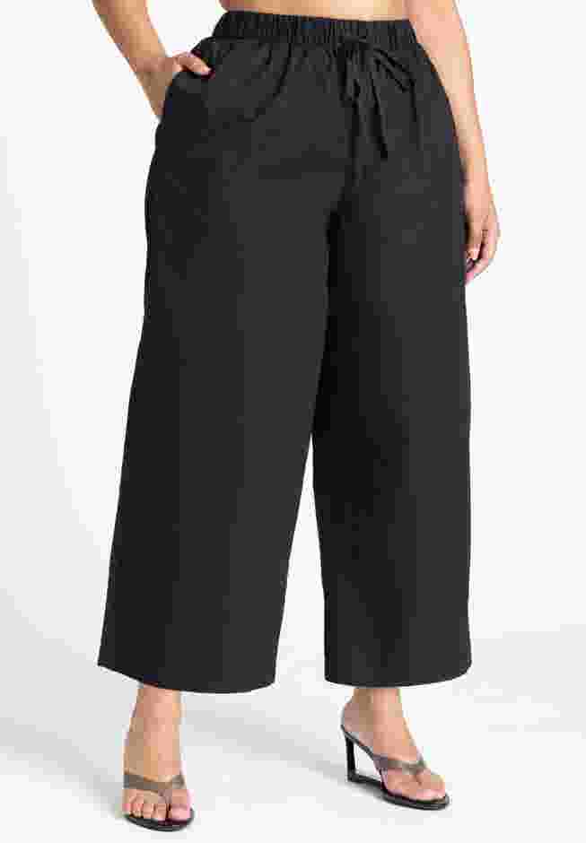 Drawstring Straight Leg Pant image number 2