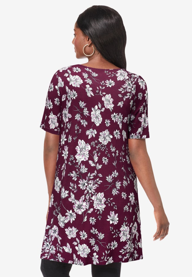 Stretch Mega Knit Tunic image number 1