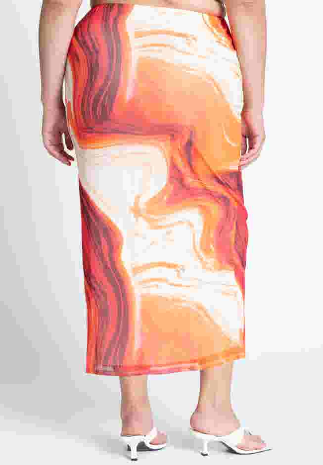 Mesh Column Skirt image number 3